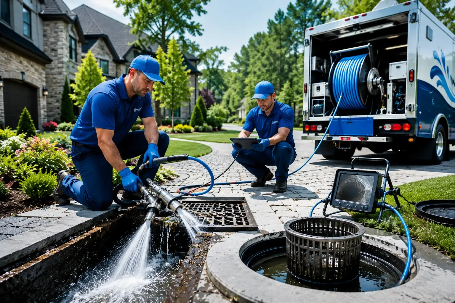 Local outdoor drain cleaning professionals in Roscoe, MO